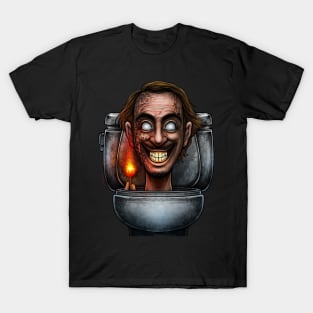 Horror toilet Monster #24 T-Shirt